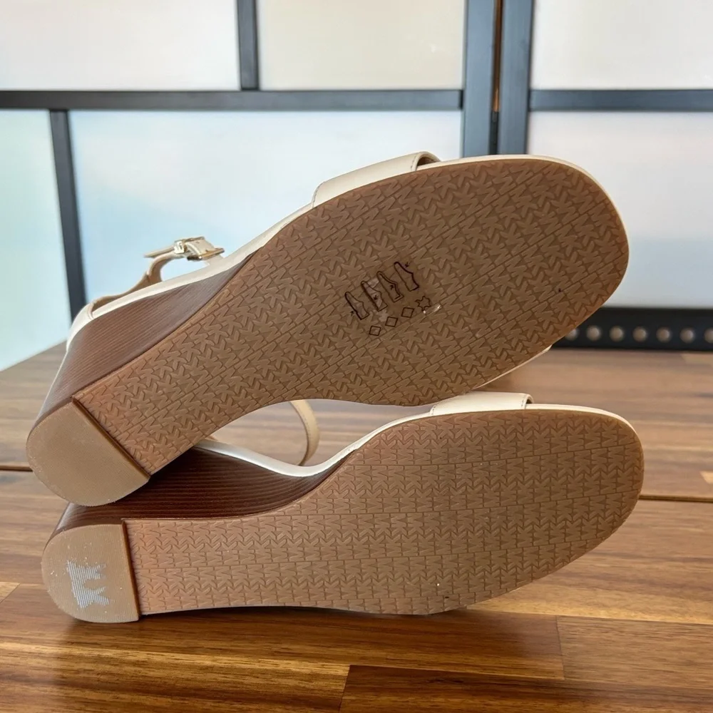 Michael Michael Kors Fiona Wedge Dress Sandals Size‎ 9.5